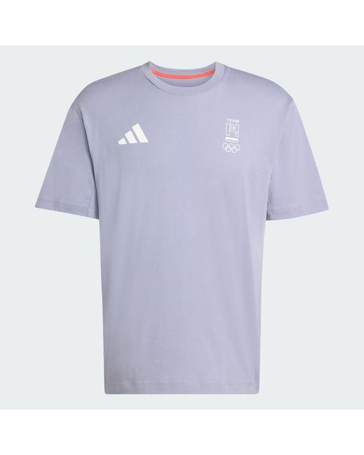 Adidas Blue Poc Milano T-Shirtw for men
