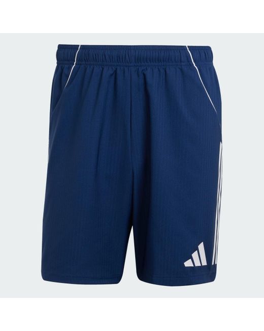 Adidas Blue Tiro 25 Competition Match Shorts for men
