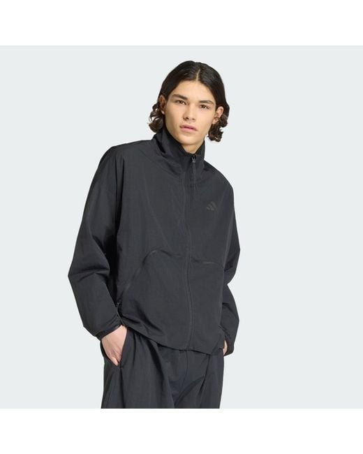 Adidas Gray City Tech Lightweight Jacket for men