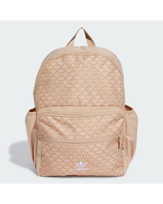 Mochila Monogram Adidas Originals de color Natural