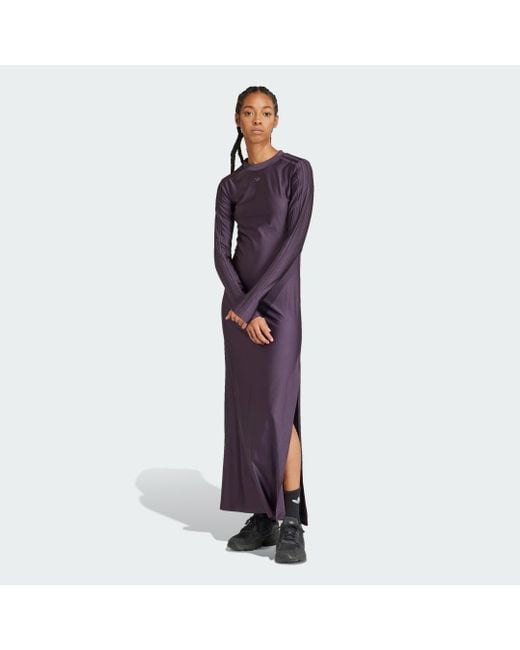Adidas Purple Elongated Dress