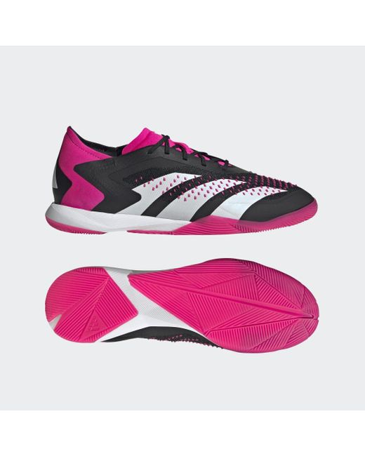 Scarpe da calcio Predator Accuracy.1 Indoor di Adidas in Pink