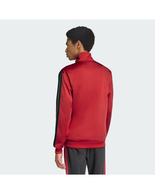 Adidas Red Manchester United Dna Track Top for men