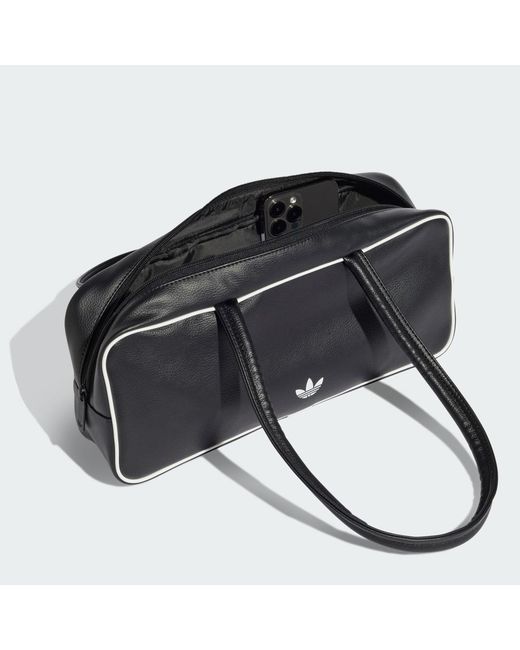 Adidas Black Adicolor Elongated Airliner Bag