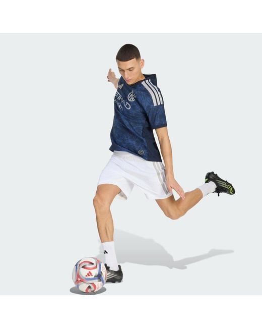 Adidas Blue New York City Fc 26/27 Away Authentic Jersey for men