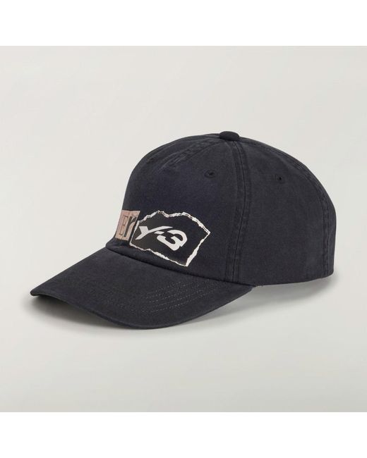 Adidas White Y-3 Graphic Dad Cap