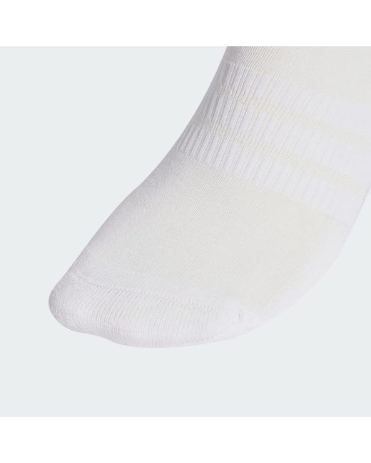 Adidas White Essentials Cushioned Crew Sock 10Pp