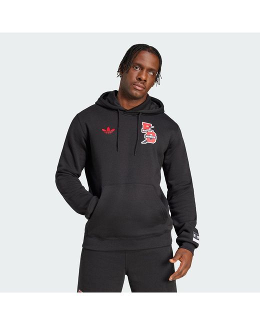 Adidas Black Fc Bayern Vrct Hoodie for men