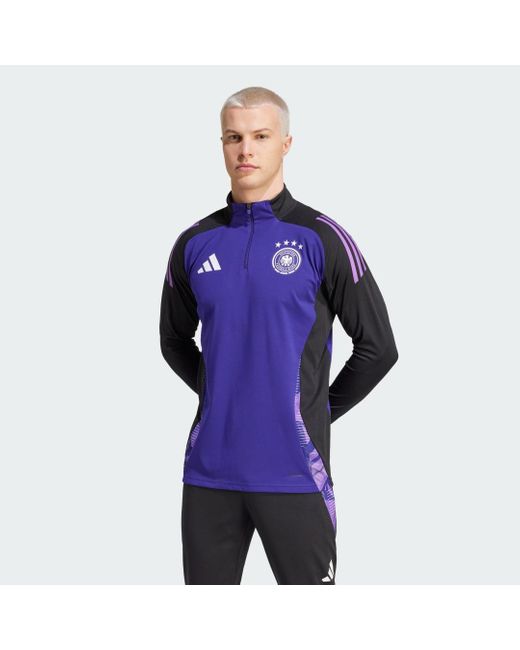 Adidas Blue Germany Tiro 24 Competition Training Top for men