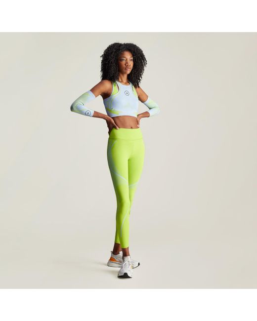 Adidas Green By Stella Mccartney Truepace Running Crop Top