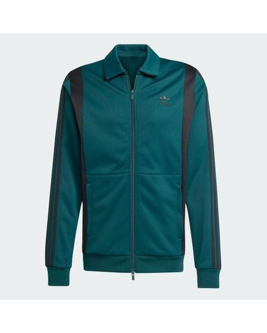 Chaqueta Adicolor Panel Adidas Originals de hombre de color Green