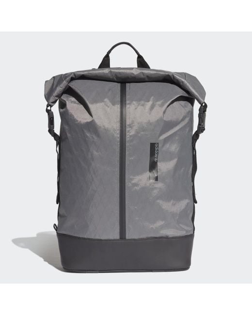 Adidas Gray Future Roll-top Backpack