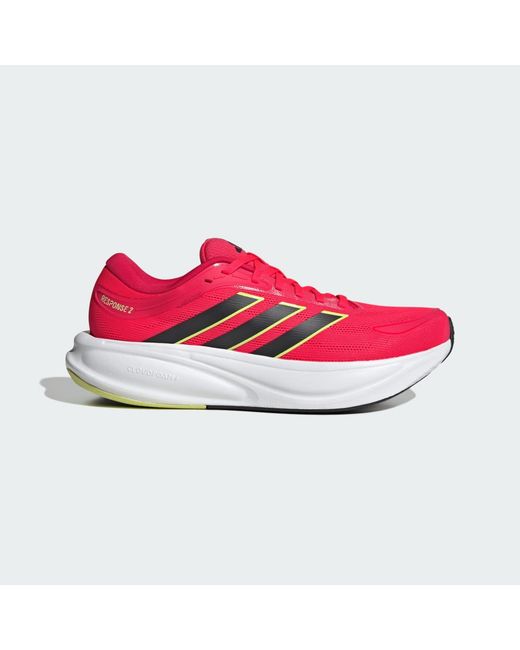 Adidas Red Response 2 Running Shoes for men