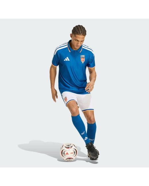 Adidas Blue Como 1907 26/27 Home Shorts for men