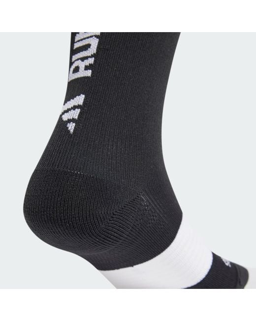 Adidas Black Runxgraphic Socks 1 Pair