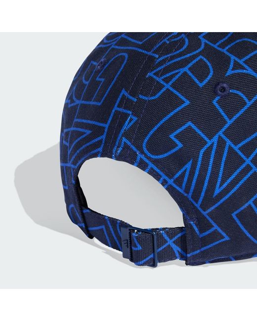 Adidas Blue Team Gb Gfx Cap