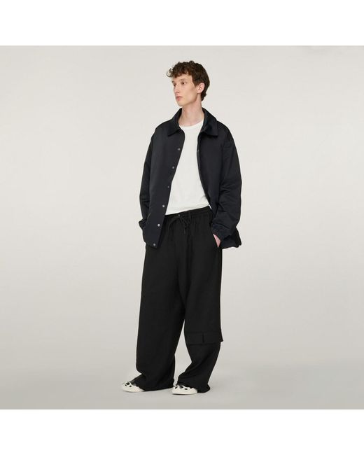 Adidas Black Y-3 Graphic Coach Jacket
