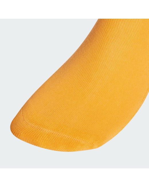 Adidas Yellow Mid Ankle Socks 6 Pairs