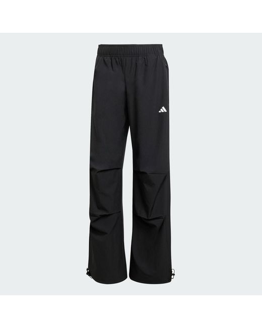 Adidas Black Workout Essentials Woven Training Pants