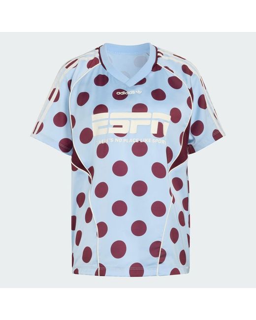 Adidas Originals Blue Street Jersey Ss