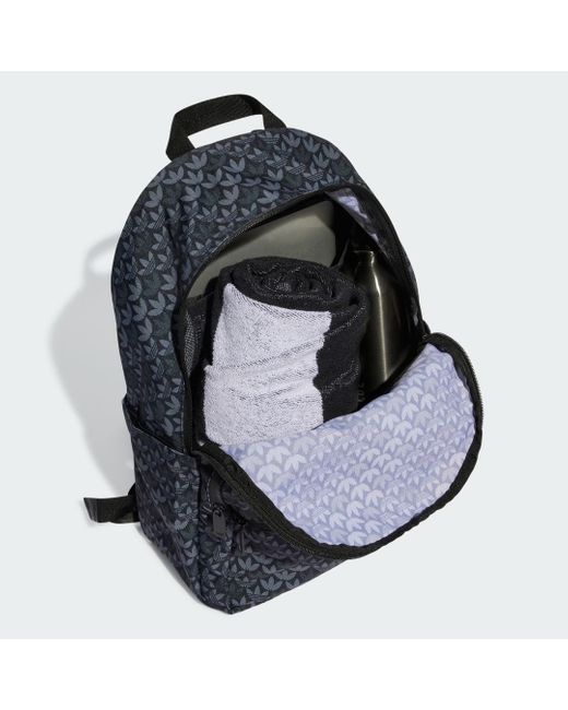 Adidas Blue Monogram Backpack