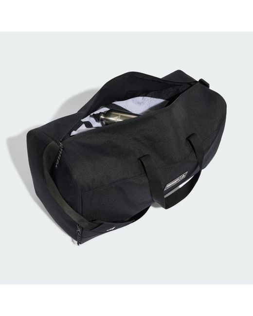Adidas Black 3 Stripes Weekender Duffel Bag Large