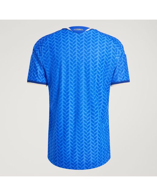 Adidas Blue Italy 26 Home Authentic Jersey for men