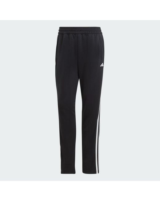 Pantaloni AEROREADY Train Essentials 3-Stripes di Adidas Originals in Black