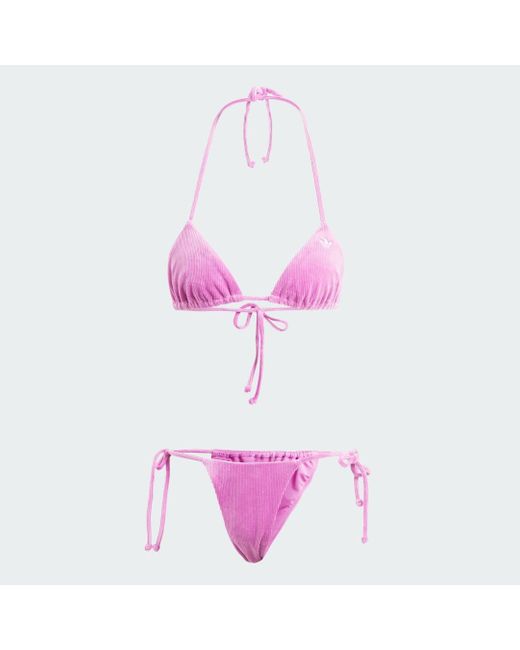 Adidas Pink Essentials Bikini Set
