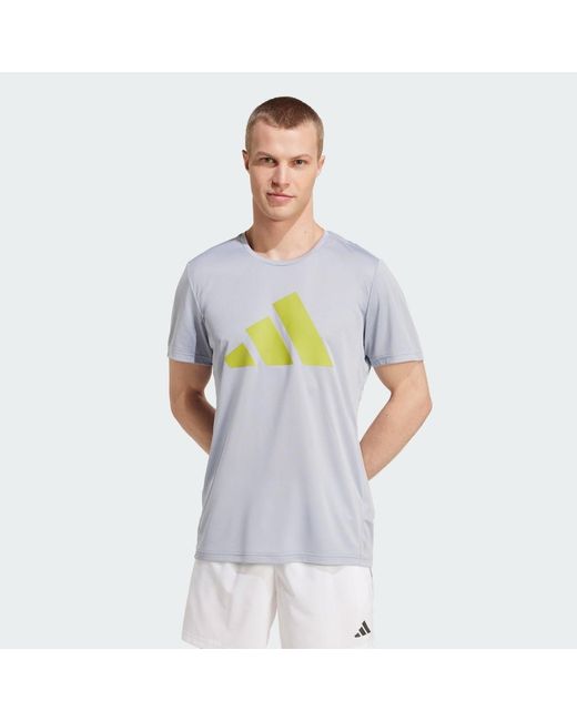 Adidas Gray Run It T-Shirt for men