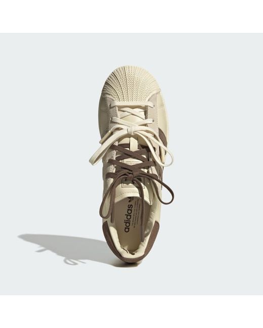 Adidas Natural Superstar Ii Latte Molly-Mae Shoes