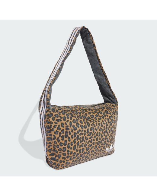 Borsa A Tracolla Leopard Large di Adidas in Metallic