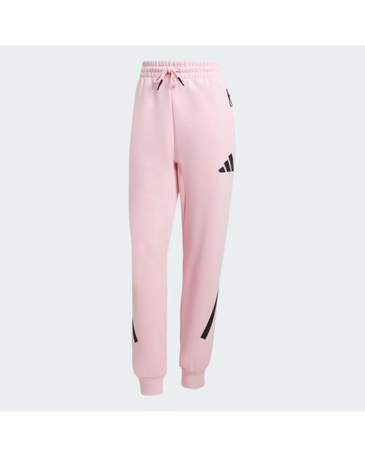 Pantalón Z.N.E Adidas de color Pink