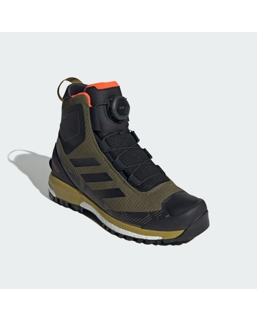 Adidas Black Terrex Conrax Boa Rain.rdy Hiking Shoes for men
