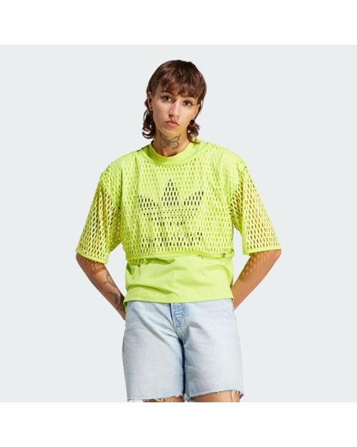 Adidas Green Big Logo T-Shirt