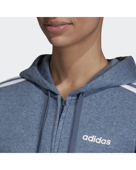 adidas essential fleece hoodie