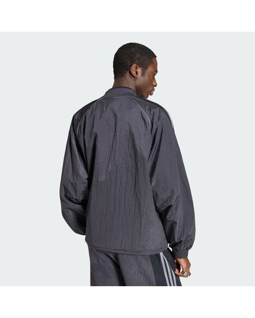 Adidas Originals Blue Sweatshirt Adidas Adilenium Season 5 Track Top for men