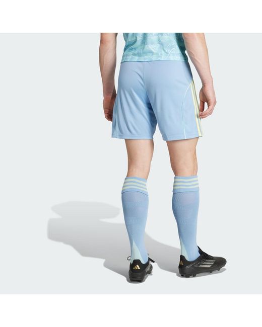 Adidas Blue Juventus 25/26 Away Shorts for men
