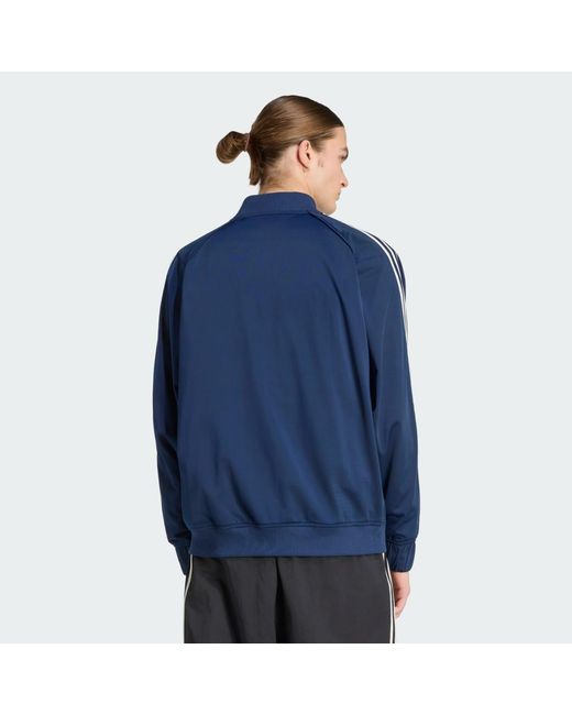 Adidas Blue Britcore Superstar Tracktop for men