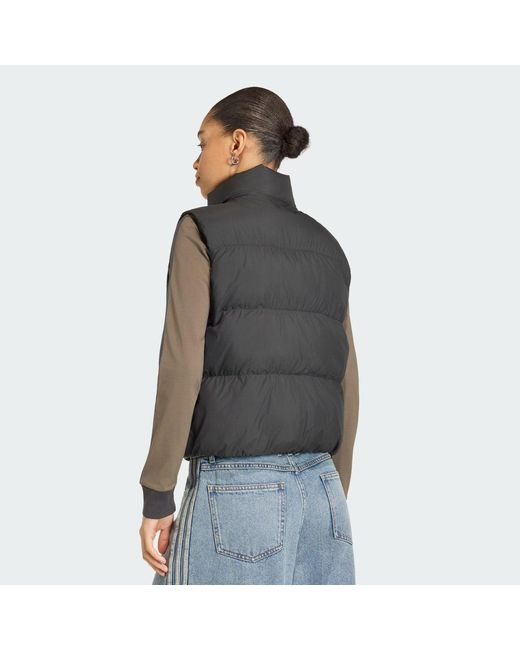 Adidas Gray Regular Padded Gilet