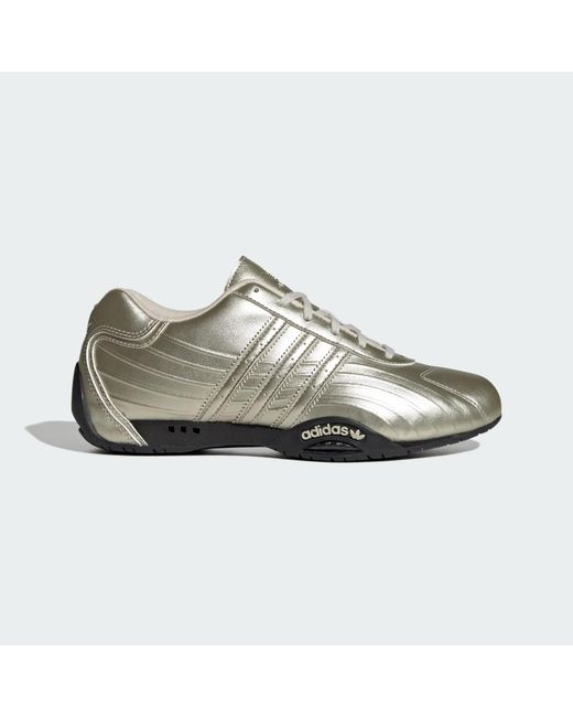 Adidas Gray Adiracer Lo Shoes