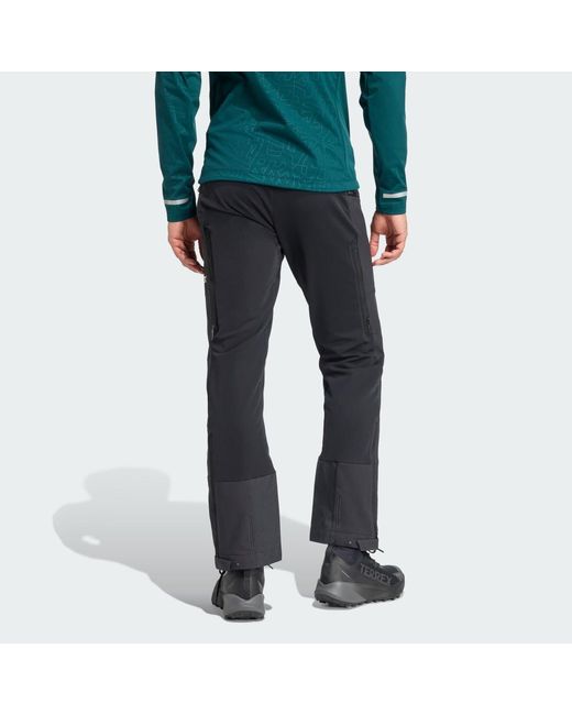 Adidas Black Terrex Xperior Fast Tracksuit Bottoms for men