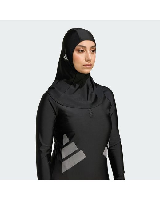 Adidas Black Swim Hijab