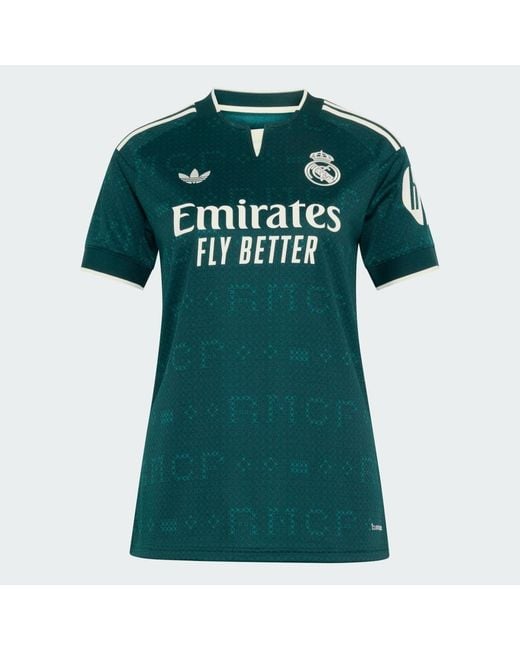 Adidas Green Real Madrid 26/27 Away Jersey