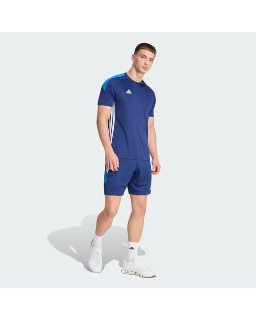 Adidas Blue Tiro 26 Essentials Jersey for men