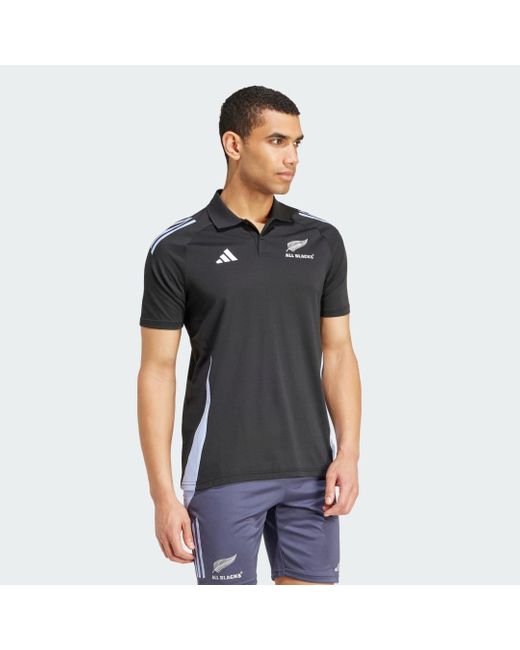 Adidas All Blacks Rugby Short Sleeve Polo Shirt for men