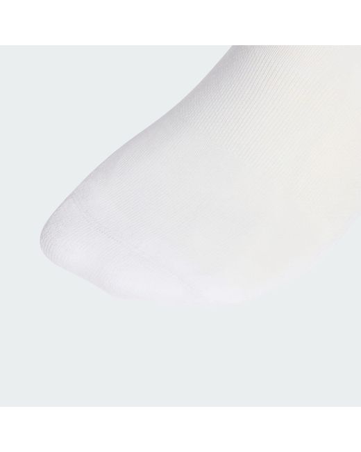 Adidas White Leo Graphic Socks 3 Pair Pack
