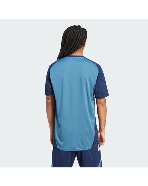 Adidas Blue Arsenal 2025/26 Aeroready Training Jersey for men