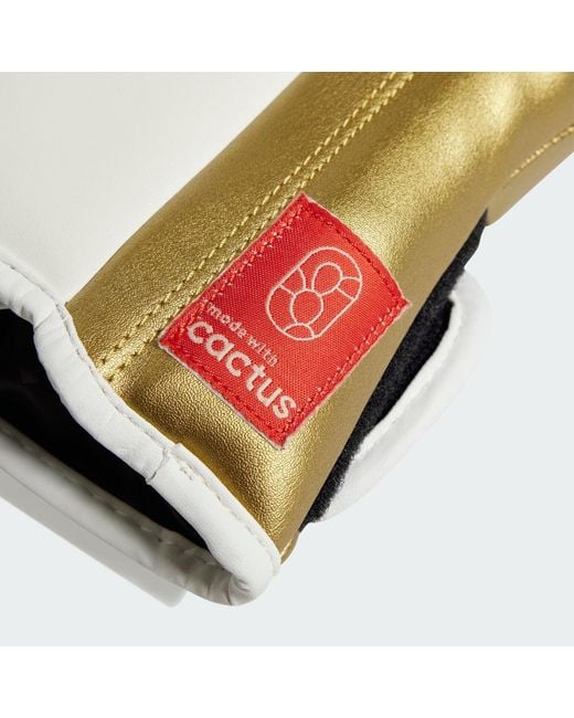 Adidas Metallic Speed Tilt 350 Box Hook-And-Loop Gloves (10Oz)