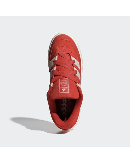 Adimatic Shoes di Adidas in Red
